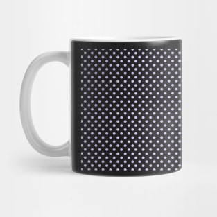 Lilac Polka Dot Pattern Mug